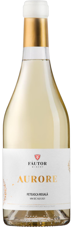Fautor AURORE Feteasca Regala, White dry wine 0.75l photo 1