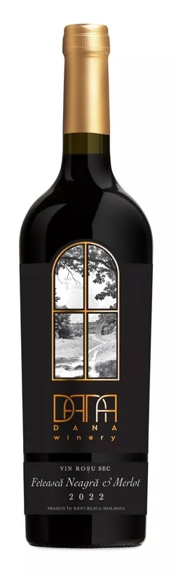 Dana Winery Feteasca Neagra Merlot 2021 Vin Rosu Sec 0.75l 13.5% foto 1