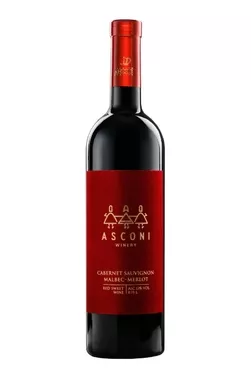 Asconi VELVET Cabernet Sauvignon-Malbec-Merlot Red sweet wine 0.75l foto 1