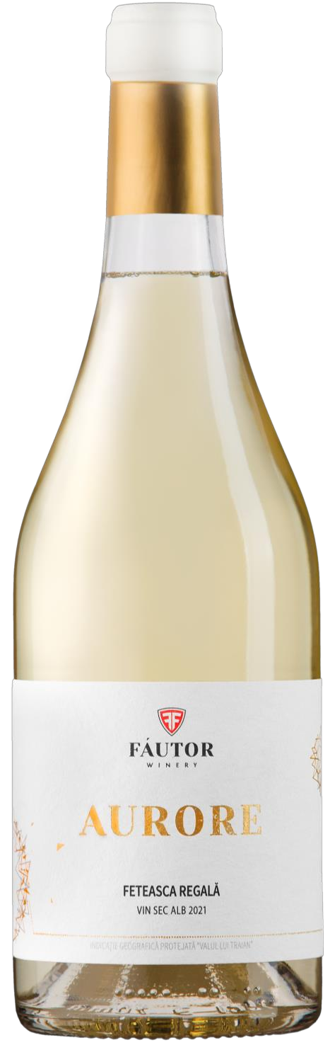 Fautor AURORE Feteasca Regala, White dry wine 0.75l foto trumbs 1