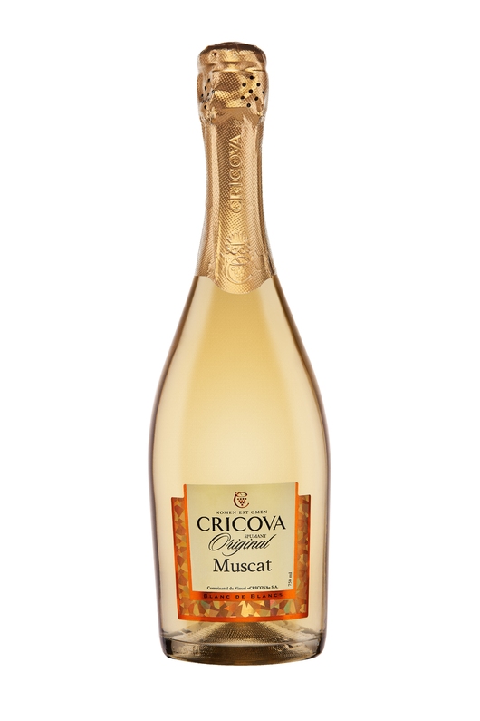 Cricova Muscat semidry white sparkling wine 0.75l  photo trumbs 1