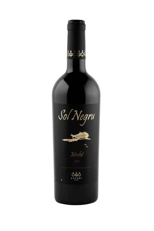 Asconi SOL NEGRU Merlot Red Wine 0.75l foto trumbs 1