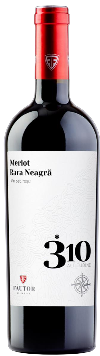 Fautor 310 ALTITUDINE Merlot-Rara Neagra, Red dry wine 0.75l foto 1