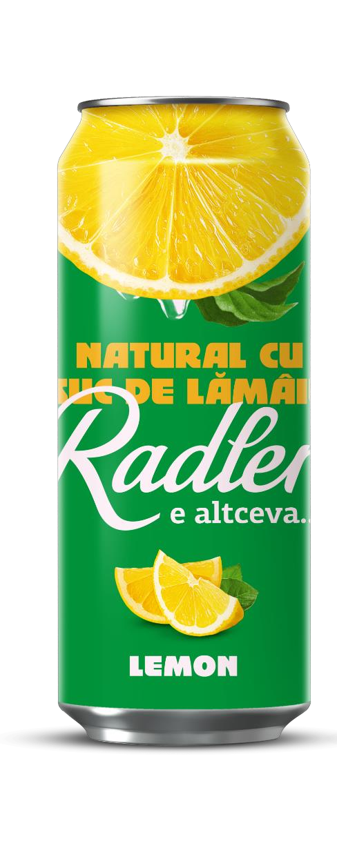 RADLER Lemon CAN 50 cl. Alc. 2,6% photo 1