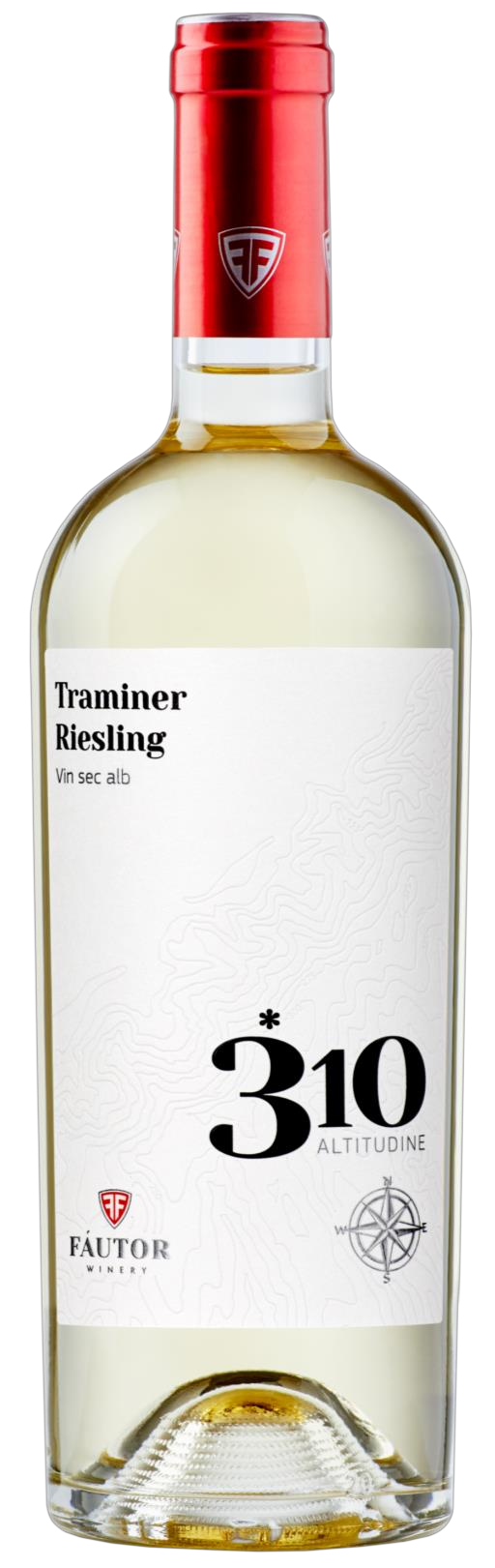 Fautor 310 ALTITUDINE Traminer-Riesling, White dry wine 0.75l photo trumbs 1