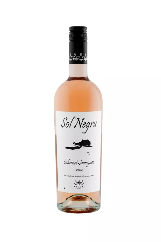 Asconi SOL NEGRU Cabernet Sauvignon Rose Dry Wine 0.75L photo 1