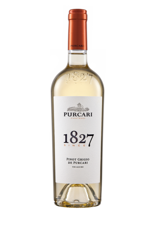 Purcari 1827 Pinot Grigio Dry white wine 0.75l    photo trumbs 1